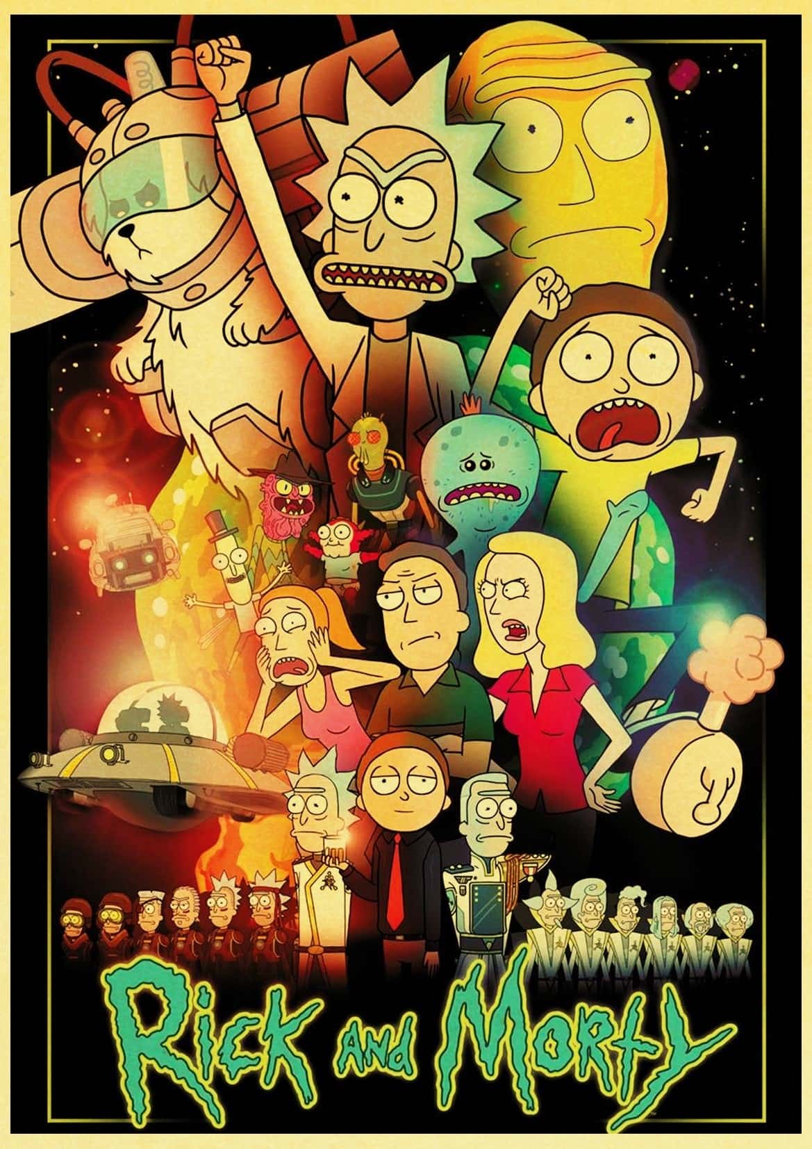 Top 5 Rick And Morty Favorite Posters