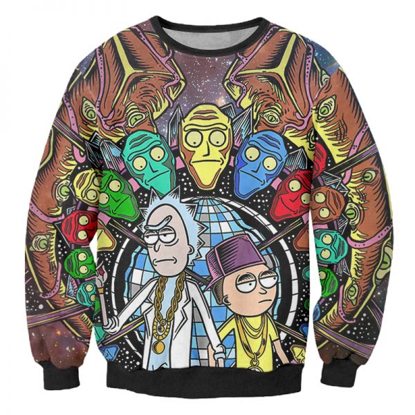Rick And Morty Infinity Stones Sweatshirt