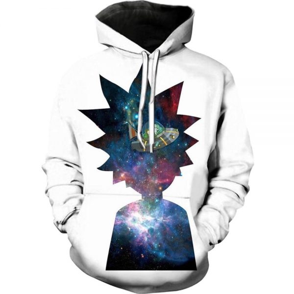Rick And Morty Super Cool Galaxy Hoodie