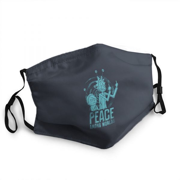 Peace Among Worlds Navy Blue Mask