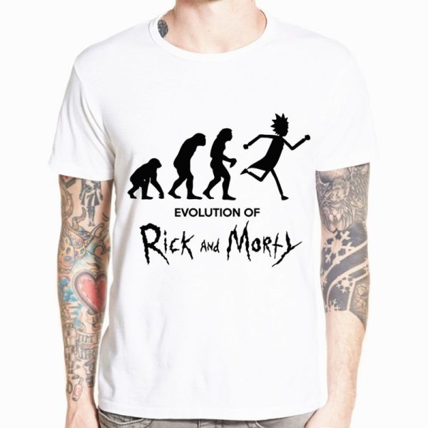Evolution Of Rick And Morty T-shirt
