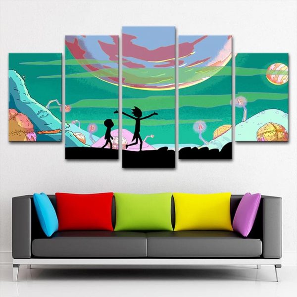 Home Decor Rick And Morty Cool Wallpapers