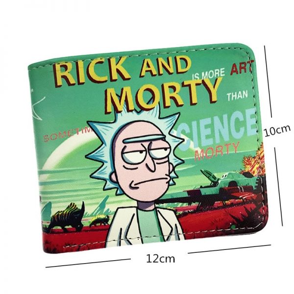 Hot Sell Rick And Morty Anime Cartoon Wallet