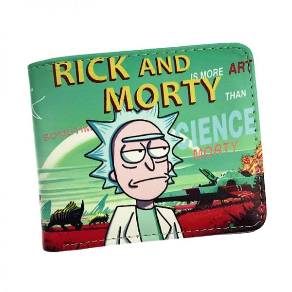Hot Sell Rick And Morty Anime Cartoon Wallet