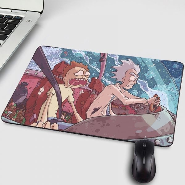 Cartoon Rick And Morty Small Mouse Pad