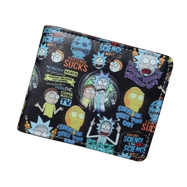 Rick And Morty Extension Suck Short Wallet