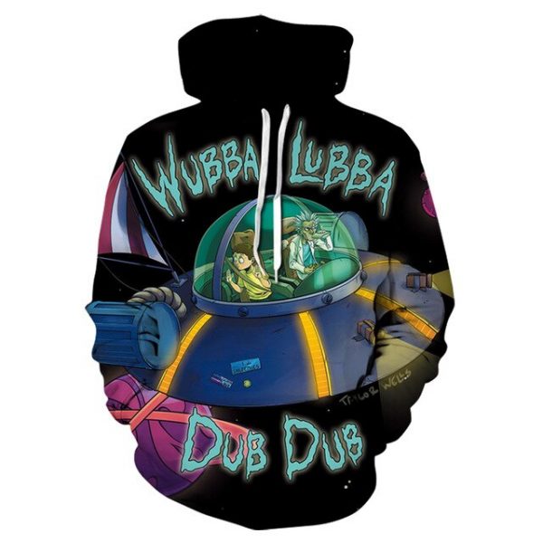 Rick and Morty New 3D Hoodie
