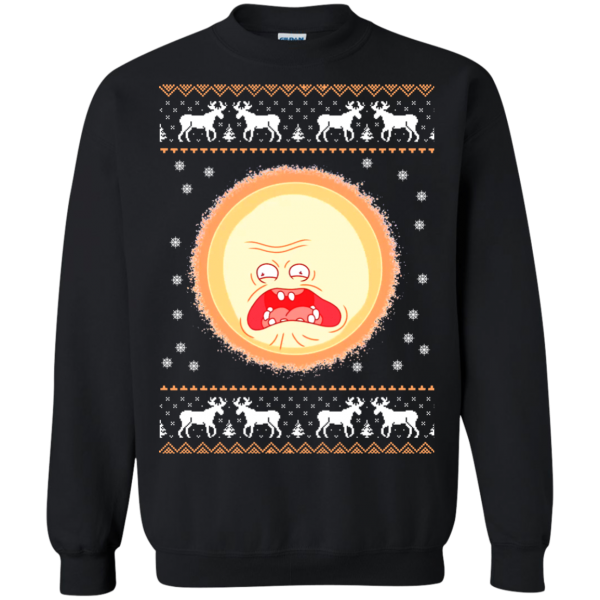 Screaming Sun Merry Christmas Sweatshirt